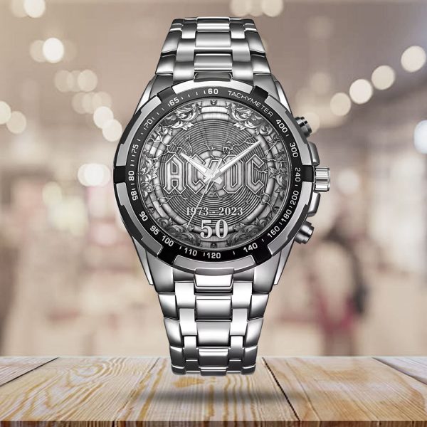 AC/DC Alloy Quartz Watch - TANTN 5962