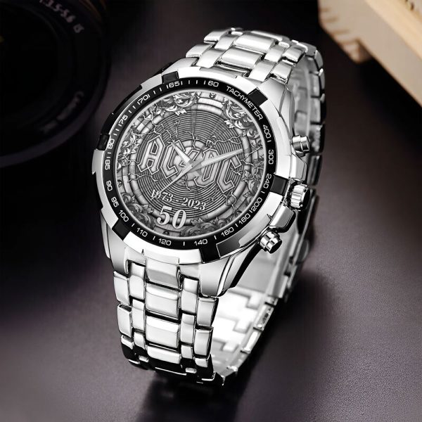 AC/DC Alloy Quartz Watch - TANTN 5962