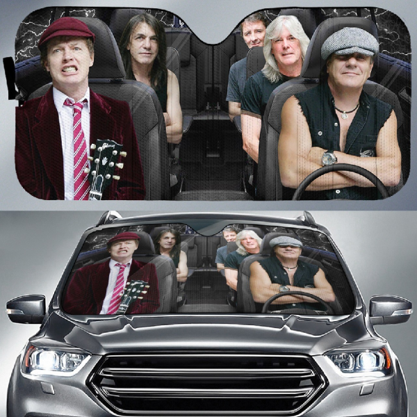 AC/DC Auto Sun Shade - HUANNM 1348