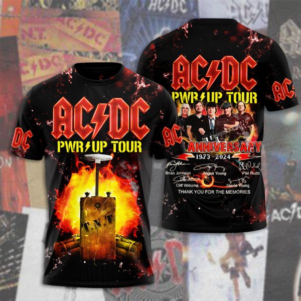 AC/DC 3D Apparel - HUANNM 4400