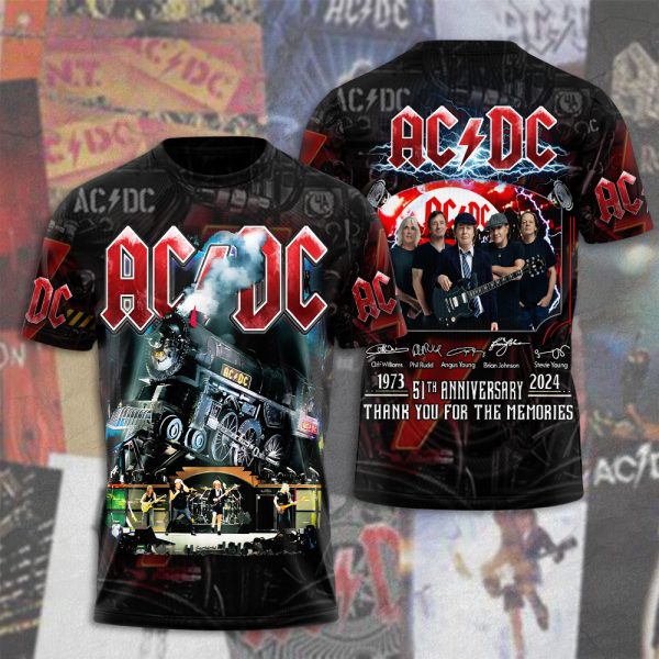 AC/DC 3D Apparel - HUANNM 4402