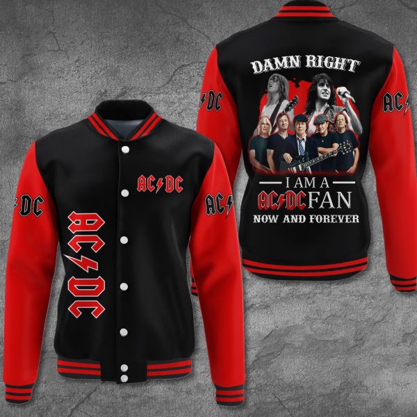 AC/DC Varsity Jacket - HUANNM 3644