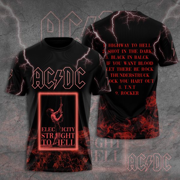 AC/DC 3D Apparel - GNE 299