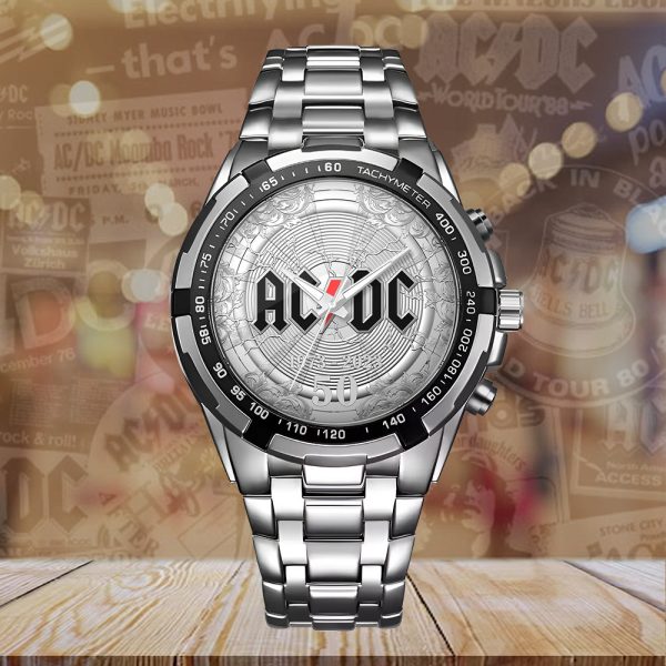 AC/DC Alloy Quartz Watch - TANTN 5979