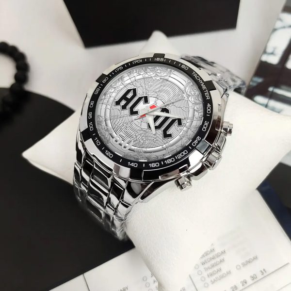 AC/DC Alloy Quartz Watch - TANTN 5979