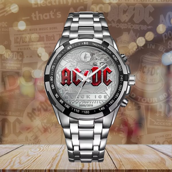 AC/DC Alloy Quartz Watch - TANTN 5981