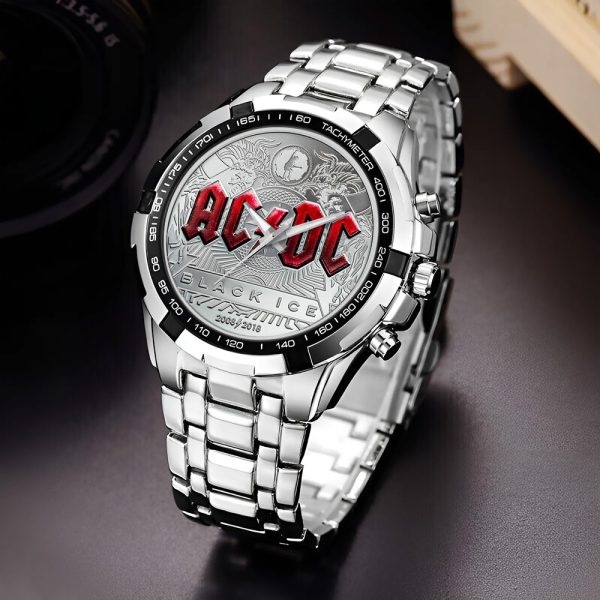 AC/DC Alloy Quartz Watch - TANTN 5981