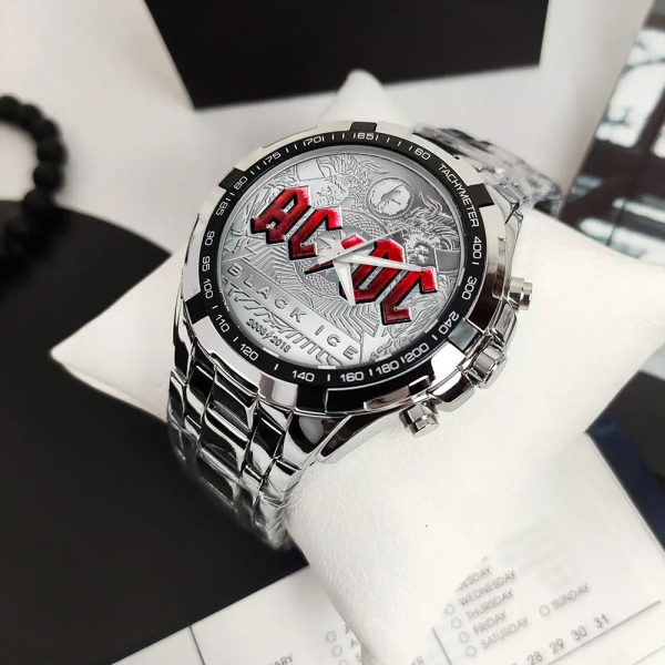 AC/DC Alloy Quartz Watch - TANTN 5981