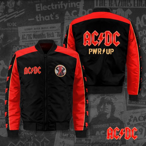 AC/DC 3D Bomber Jacket - HUANNM 855