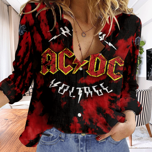 AC/DC 3D Linen Shirt - HUANNM 801