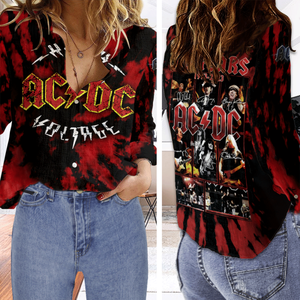 AC/DC 3D Linen Shirt - HUANNM 801