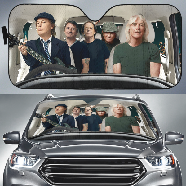 AC/DC Auto Sun Shade - HUANNM 782