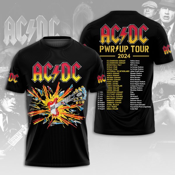 AC/DC 3D Apparel - MAITM 6269