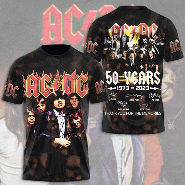 AC/DC 3D T-Shirt - HUANNM 829