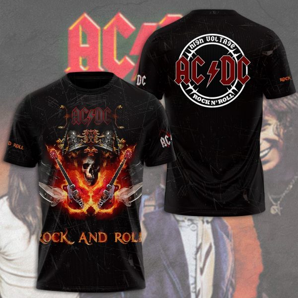 AC/DC 3D T-Shirt - HUANNM 449