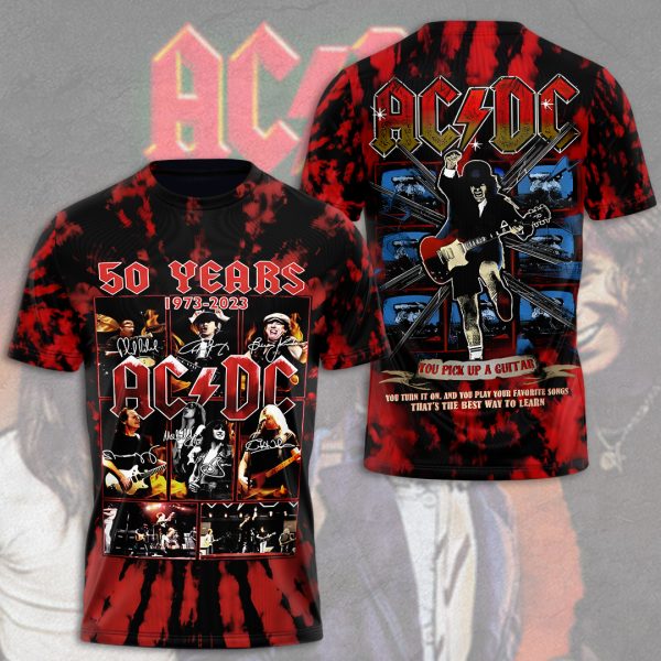 AC/DC 3D T-Shirt - HUANNM 591