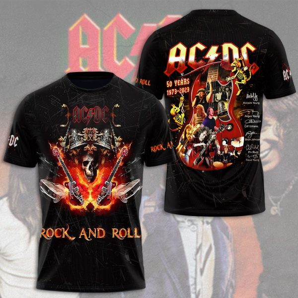 AC/DC 3D T-Shirt - HUANNM 595