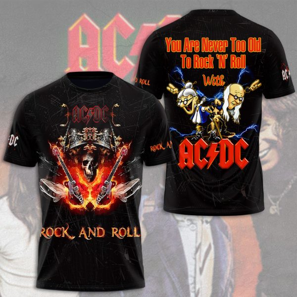 AC/DC 3D T-Shirt - HUANNM 596