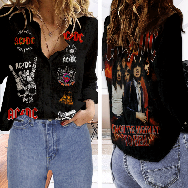 AC/DC 3D Linen Shirt - HUANNM 831