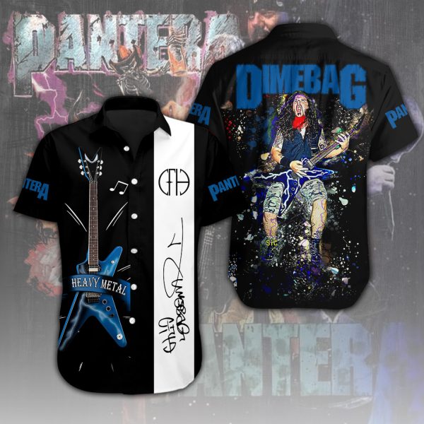 Pantera Short Sleeve Dress Shirt - ANHNV 4146