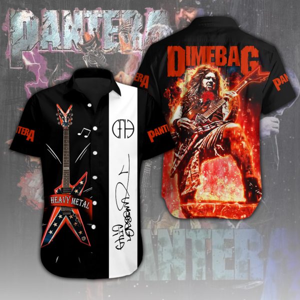 Pantera Short Sleeve Dress Shirt - ANHNV 4149