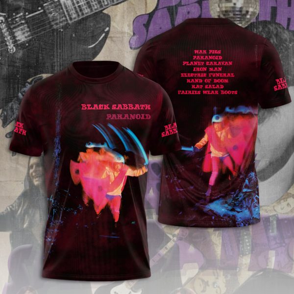 Black Sabbath 3D Apparel - ANHNV 4167