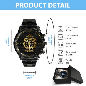 Personalized Bayer Leverkusen Black Stainless Steel Watch - ANHNV 4259