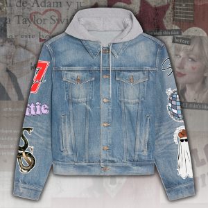 Taylor Swift Women's Denim Hood Jacket - ANHNV 4332