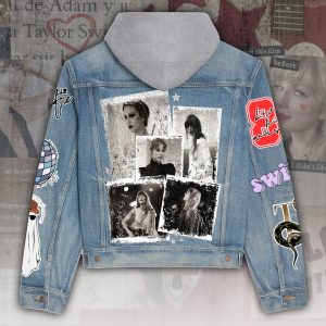 Taylor Swift Women's Denim Hood Jacket - ANHNV 4332