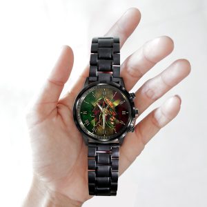 Bob Marley Black Stainless Steel Watch - ANHNV 4345