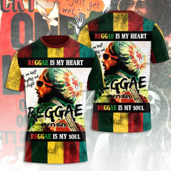 Bob Marley 3D Apparel - ANHNV 4354