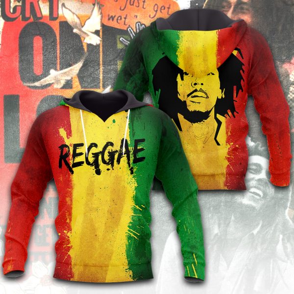 Bob Marley 3D Apparel - ANHNV 4362