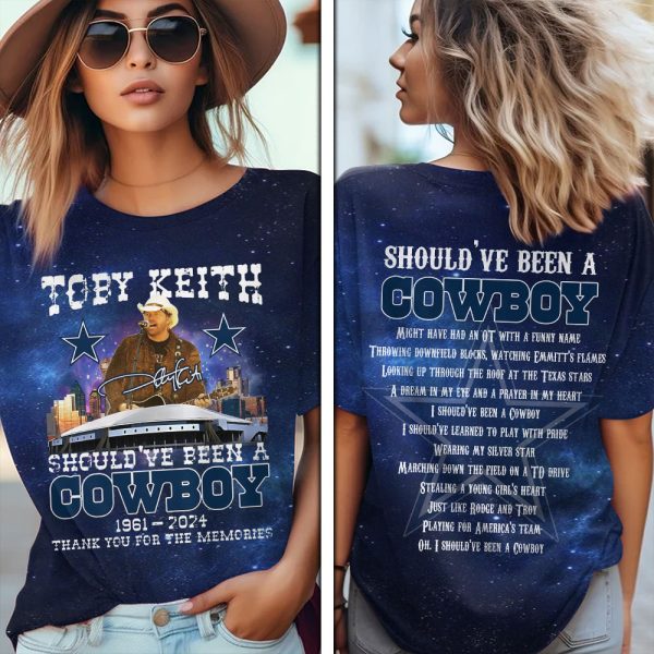 Toby Keith x Dallas Cowboys 3D Apparel - MAITM 6291