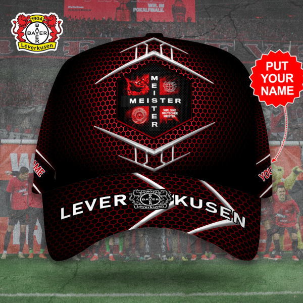 Personalized Bayer Leverkusen Classic Cap - TANTN 5936