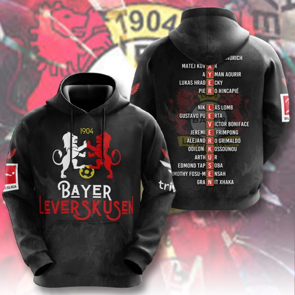 Bayer Leverkusen 3D Apparel - HUANNM 4676