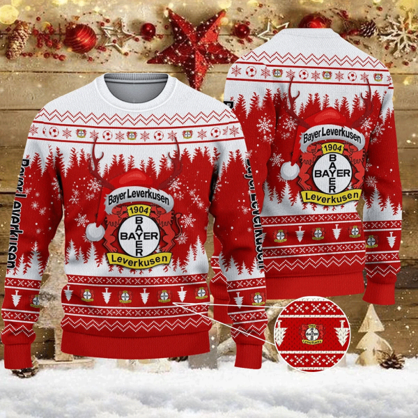 Bayer Leverkusen 3D Ugly Sweater - HUANNM 4575