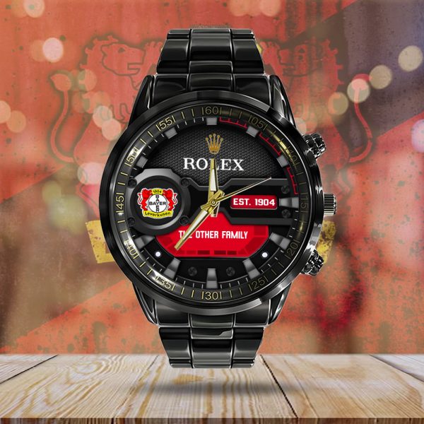 Bayer Leverkusen x Rolex Black Stainless Steel Watch - MAITM 6509