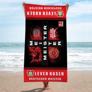 Bayer Leverkusen Rectangle Beach Towel - TANTN 5945