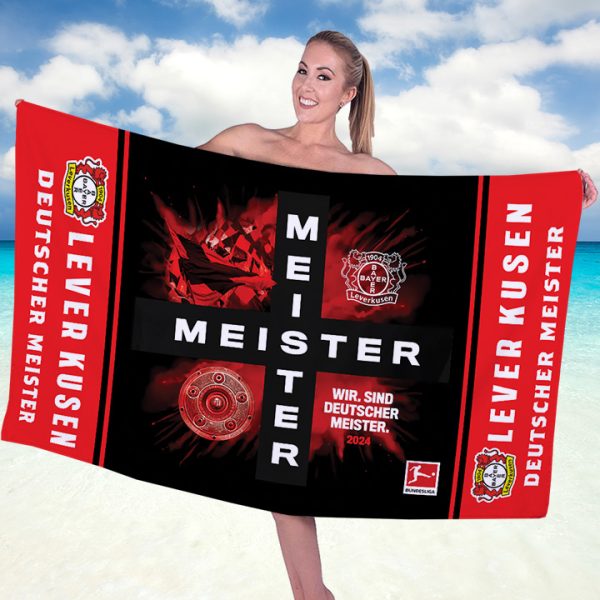 Bayer Leverkusen Rectangle Beach Towel - TANTN 5945