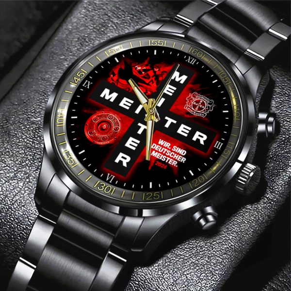 Bayer Leverkusen Black Stainless Steel Watch - MAITM 6447