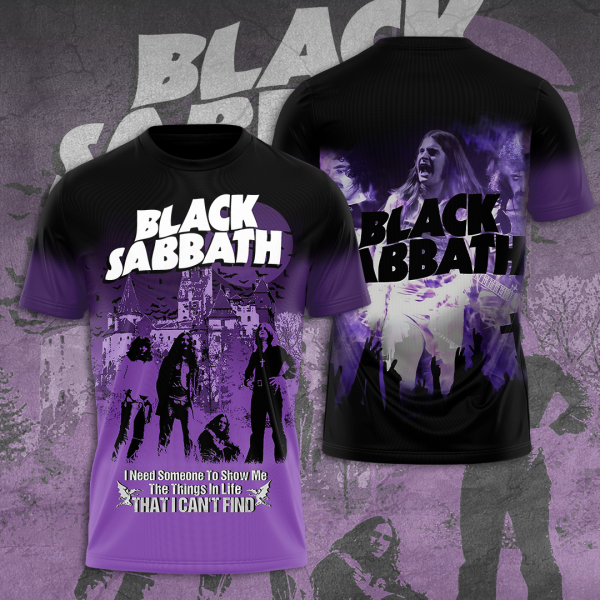 Black Sabbath 3D Apparel - TANTN 5718