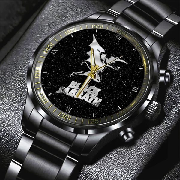 Black Sabbath Black Stainless Steel Watch - GNE 292