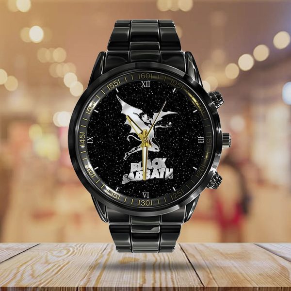 Black Sabbath Black Stainless Steel Watch - GNE 292