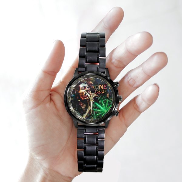 Bob Marley Black Stainless Steel Watch - ANHNV 4274