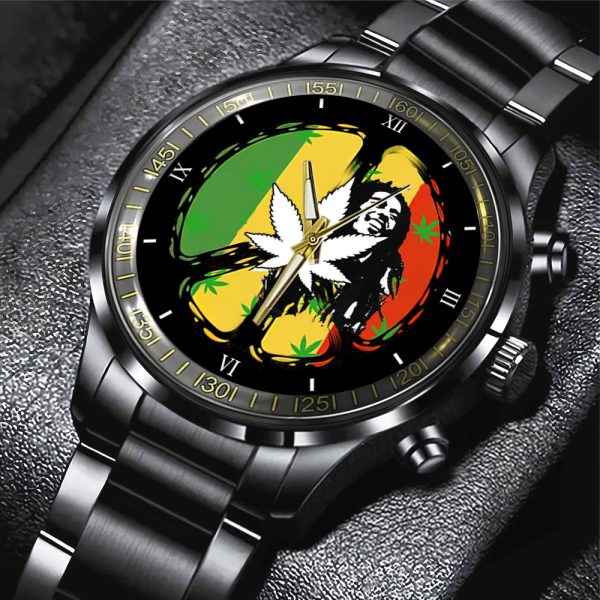 Bob Marley Black Stainless Steel Watch - ANHNV 4275