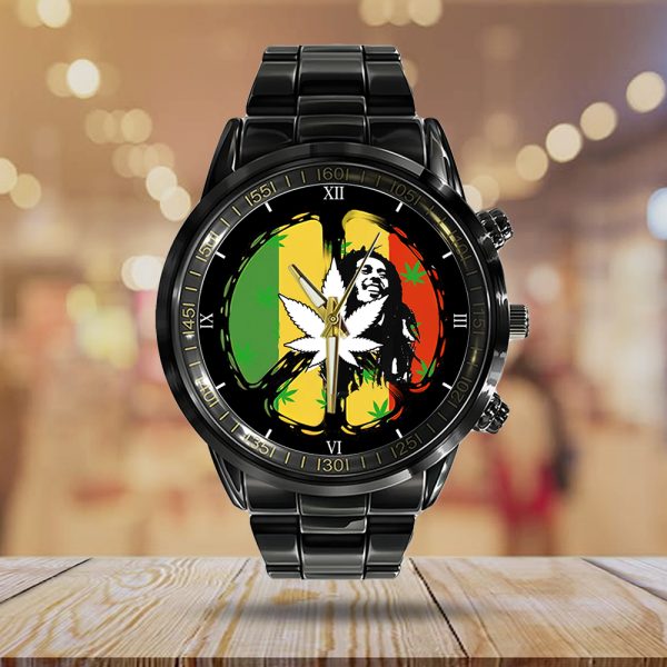 Bob Marley Black Stainless Steel Watch - ANHNV 4275