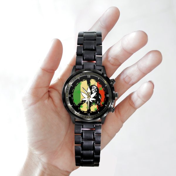 Bob Marley Black Stainless Steel Watch - ANHNV 4275