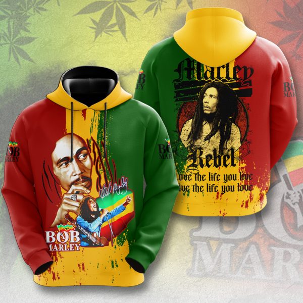 Bob Marley 3D Apparel - HUANNM 4628