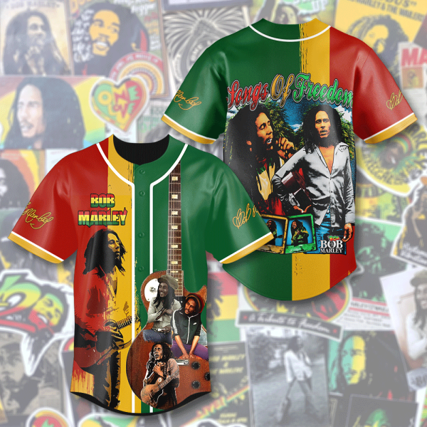 Bob Marley Baseball Jersey - HUANNM 4441