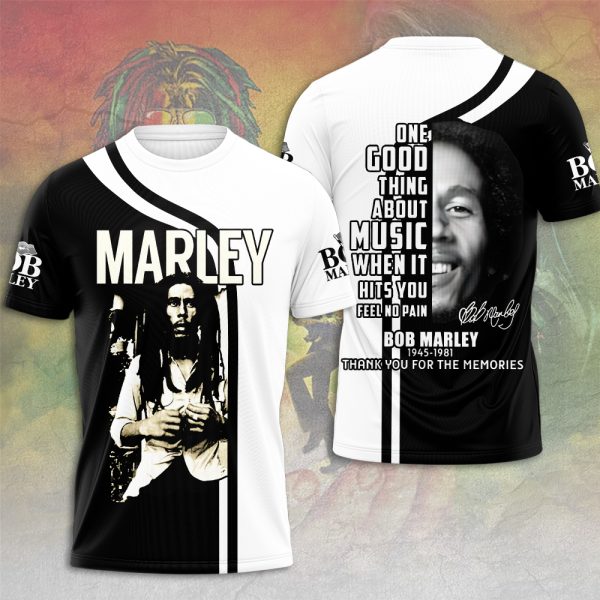 Bob Marley 3D Apparel - HUANNM 4102